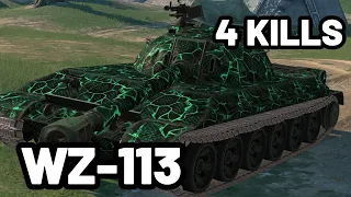 WZ-113 | 7.8K DAMAGE | 4 KILLS | WOT Blitz Pro Replays