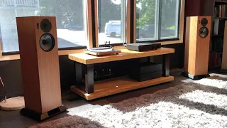 Graham Audio LS5:9f USA Debut, Newvelle Records, Stereophile, On a Higher Note, Krell, Line Magnetic