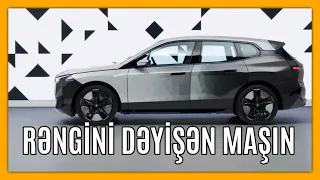 Rəngini dəyişən maşın - BMW iX - CES 2022 sərgisi | Elm Azərbaycan