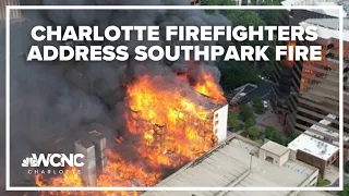 Charlotte firefighters discuss May 18 SouthPark rescue operation