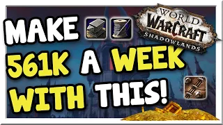 Make 250-500k a Week Selling Novice Gear! | Shadowlands | WoW Gold Making Guide