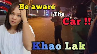 Crossing the dangerous road in Khao Lak | Khao lak Thailand