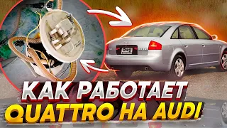 Система перекачки в баке QUATTRO. Audi A6C5.