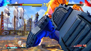 SAGAT vs BIRDIE (Hardest) Street Fighter V: Champion Edition