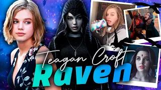 💜 Lo QUE NO SABÍAS de TEAGAN CROFT  💙 ¿Habla español? | Raven TITANS  temporada 3 | HBOmax