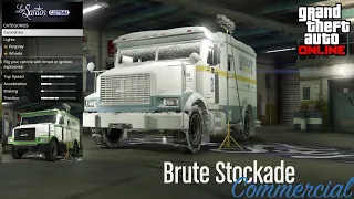 GTA 5 Online - Brute Stockade & Snowy Variant Customization