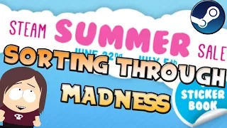 My Thoughts Steam Summer Sale || Top Sales, Sticker Book, Trading Cards, etc.