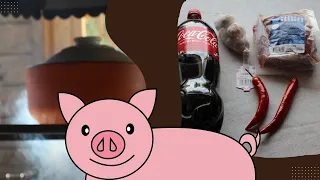 Pulled pork with Coca Cola