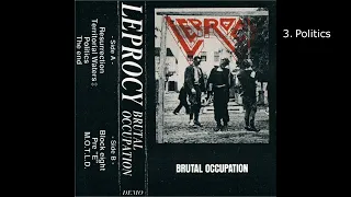 Leprocy - Brutal Occupation (1988) Demo