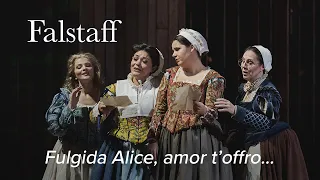 Fulgida Alice, amor t’offro... – FALSTAFF Verdi – Opera di Firenze - Maggio Musicale Fiorentino