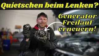 Wenn der Riemen quietscht - Generator Freilauf tauschen Mercedes W211 Lichtmaschine | MB Youngtimer