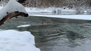 Закаливание. Январь 2019. Полное видео, в хорошем качестве.