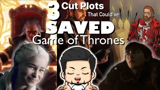 Game of Thrones - Fixing the Series (3 CRITICAL Cut Plots/Characters from the Books)