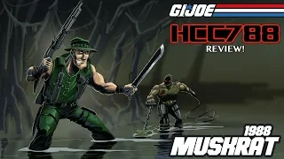 HCC788 - 1988 MUSKRAT - Swamp Fighter - Vintage G.I. Joe toy review!