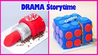 🤓 DRAMA Storytime 🌈 Best Satisfying  Realistic 3D Fondant Cake Recipe For Anyone