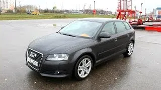 2009 Audi A3 Sportback (8P). Start Up, Engine, and In Depth Tour.