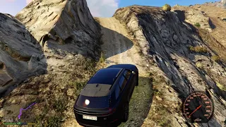 RANGE ROVER ON MOUNT CHILIAD - TRAVEL GAMEPLAY - GTA V - ( FIRST VIDEO )