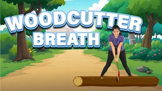 Breathing Exercise for Kids to improve Lung Capacity & Immunity | Woodcutter Breath | Yoga Guppy