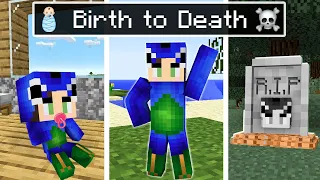 Ayush's BIRTH to DEATH In Minecraft 😱 (Hindi)