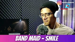 Reaction🎵BAND MAID - Smile (Acoustic) Live At harevutai | Ramley Reacts