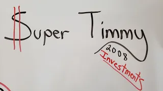 TIMMY WANTS TO TIME THE RECESSION