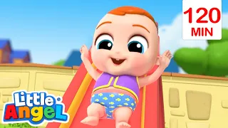 🏖️ Baby John's First Swim! 🏖️ | Little Angel | Kids TV Shows | Cartoons For Kids | Fun Anime