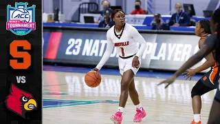 Syracuse vs. Louisville ACC Women's Basketball Tournament Highlights (2021)