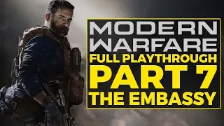 Call of Duty Modern Warfare Playthrough Part 7: The Embassy (Realism)