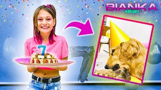 FESTA DE MESVERSÁRIO DO MEU CACHORRO ! - BIANKA