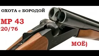 ОХОТА с БОРОДОЙ. Мое МР-43 20/76. Двадцатка рулит. Для любителей классики.