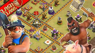 How To Hybrid ! TH11 , Clash of Clans..........