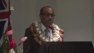 Fijian Minister for Employment & Productivity, officiates at the Mediation Training