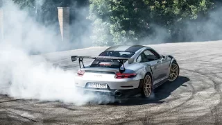 Porsche 991 GT2RS MAD DONUTS, DRIFTS and LAUNCHES!!