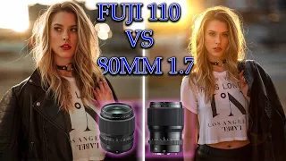 FUJI GFX 110MM F2 VS 80MM 1.7 LENS - SHOOTOUT 🤯🤯 Raw Files for download!! GFX 100S - 50R  Review