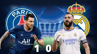 ⚽ Resumen PSG 1 REAL MADRID 0 ⚽