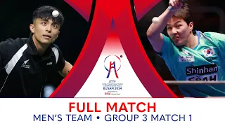 FULL MATCH | DELA PENA Alfred vs AN Jaehyun | MT Group 3 - Match 1 | #ITTFWorlds2024