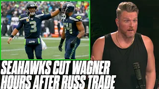 Seahawks Release Bobby Wagner Just Hours After Trading Russell Wilson  Pat McAfee Reacts