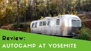 Review: AutoCamp Yosemite Airstream camping