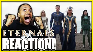 Eternals Official Teaser Trailer REACTION! | Marvel Studios