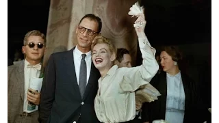 Marilyn Monroe And Arthur Miller Marriage Announcement  - Sutton Place Apartments NYC 1956