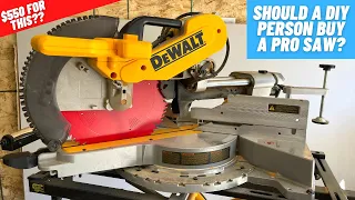 The Best Miter Saw I've Used || DeWALT DWS780 and DWX726 Roller Stand || Review and Calibration