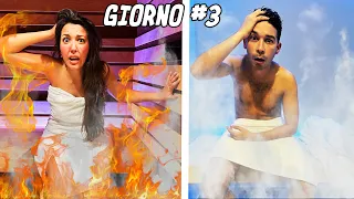 L’ ULTIMO CHE ESCE DALLA SAUNA CALDA VS BAGNO TURCO VINCE 1000 CONTRO IL DOTTOR TIMOTI!