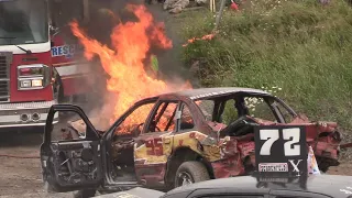 2018 Gander Demolition Derby - Big Car Heat