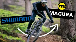 Warum ich auf MAGURA BREMSEN umsteige | Shimano vs. Magura | Freeride Flo