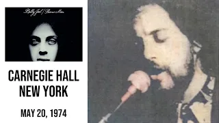 Billy Joel - Live at Carnegie Hall, NY (May 20, 1974)