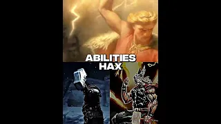 Thor (Norse Mythology) Vs Thor (GOW/MCU) #shorts