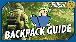 Fallout 76 - Backpack Quest Guide & The FAST Way To Get Backpack Mods (With Timestamps)