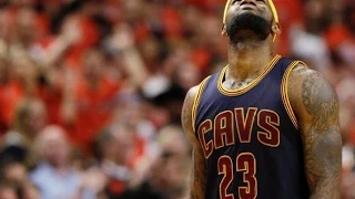 LeBron James R2G3 Full Highlights 2015.05.08 vs Bulls 27 Pts 14 Assists 8 Rebs