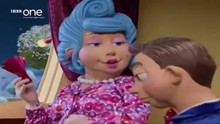 LazyTown's Surprise Santa, but it's on BBC One Northern Ireland