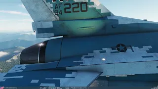 DCS F16 Bombing stay focussed on mission